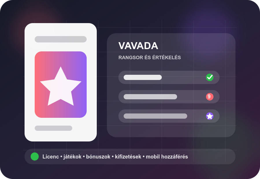 Vavada rangsor és értékelés illusztráció